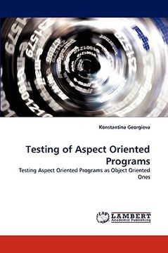 portada testing of aspect oriented programs (en Inglés)