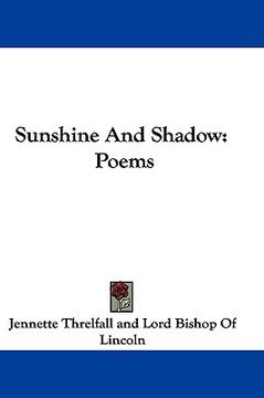 portada sunshine and shadow: poems