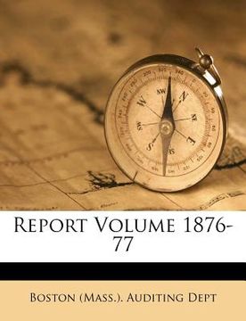 portada report volume 1876-77 (en Inglés)