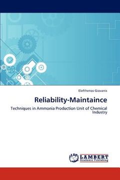 portada reliability-maintaince (en Inglés)