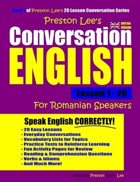 portada Preston Lee's Conversation English For Romanian Speakers Lesson 1 - 20 (British Version) (en Inglés)