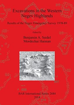 portada Excavations in the Western Negev Highlands: Results of the Negev Emergency Survey 1978-89 (BAR International Series)