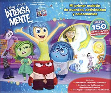 portada Disney's Intensamente - Con Calcomanías (in Spanish)