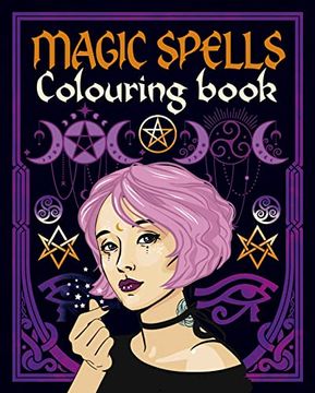 portada Magic Spells Colouring Book (en Inglés)