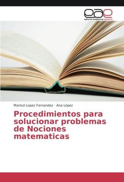 portada Procedimientos para solucionar problemas de Nociones matematicas (Spanish Edition)
