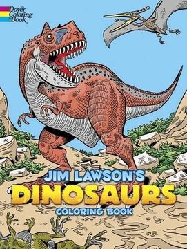 portada Jim Lawson's Dinosaurs Coloring Book