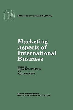 portada marketing aspects of international business (en Inglés)