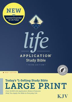 portada KJV Life Application Study Bible, Third Edition, Large Print (Hardcover, Indexed, Red Letter)