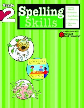 portada Spelling Skills: Grade 2 (Flash Kids Harcourt Family Learning) 