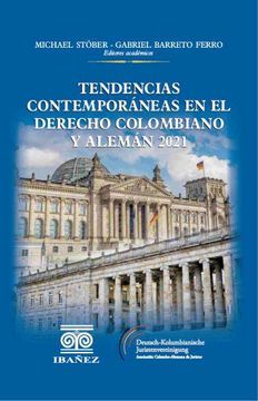 portada TENDENCIAS CONTEMPORANEAS EN EL DERECHO COLOMBIANO Y ALEMAN 2021