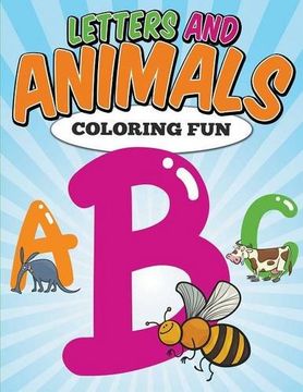 portada Letters and Animals Coloring fun (en Inglés)