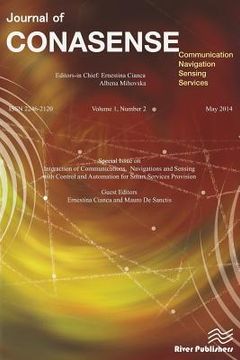 portada Journal of CONASENSE 1-2; Interaction of Communications, Navigations and Sensing with Control and Automation for Smart Services Provision (en Inglés)