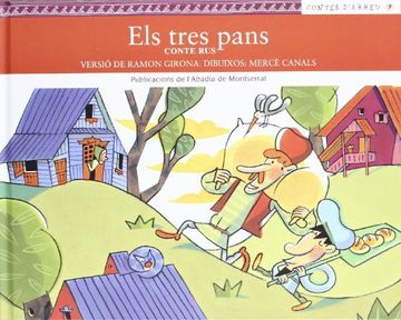 portada Els tres pans (Contes d'arreu) (in Catalá)