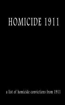 portada Homicide 1911 (en Inglés)