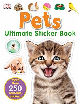 portada Ultimate Sticker Book: Pets (Ultimate Sticker Books) (in English)