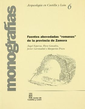 portada FUENTES ABOVEDADAS 'ROMANAS' DE LA PROVINCIA DE ZAMORA (in Spanish)