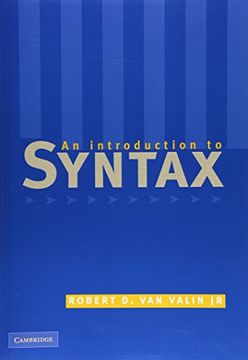 portada An Introduction to Syntax (en Inglés)