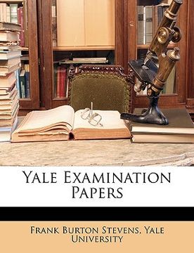 portada yale examination papers (in English)