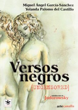 portada Versos negros (Uncensored) (in Spanish)