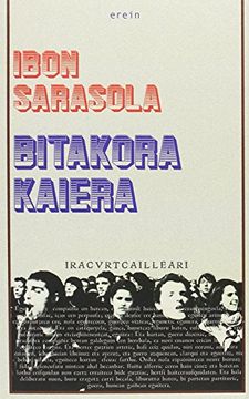 portada Bitakora kaiera (Saiopaperak-Literatura)