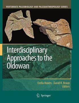 portada interdisciplinary approaches to the oldowan (en Inglés)