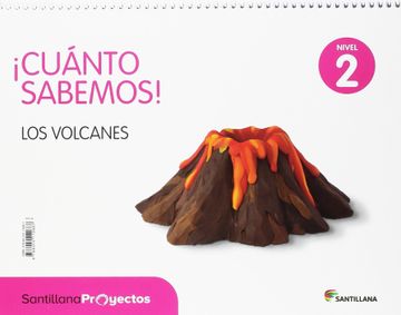 portada Cuanto Sabemos Nivel 2 Los Volcanes (in Spanish)