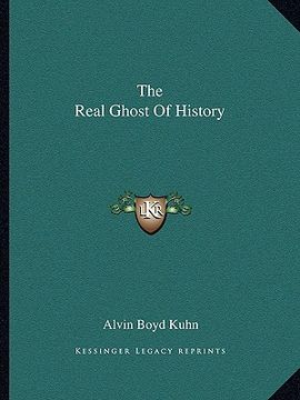portada the real ghost of history (en Inglés)