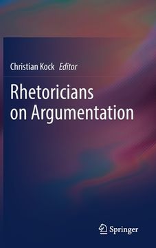 portada Rhetoricians on Argumentation (in English)