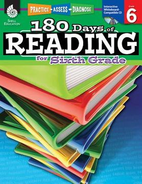 portada practice, assess, diagnose: 180 days of reading (en Inglés)