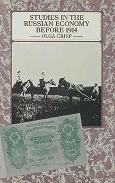portada Studies in the Russian Economy Before 1914 (Studies in Russian and East European History and Society)