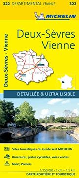 portada Deux-Sevres; Vienne au 1/ 150. 000 eme (in English)