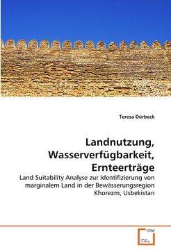 portada Landnutzung, Wasserverfügbarkeit, Ernteerträge