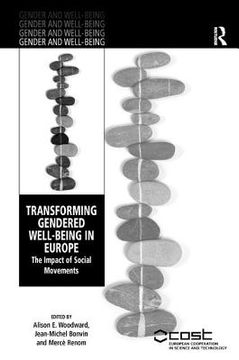 portada transforming gendered well-being in europe (en Inglés)