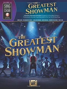 portada The Greatest Showman: Sing With the Choir Volume 16 (en Inglés)