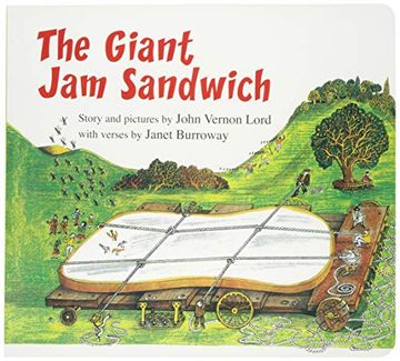 portada The Giant jam Sandwich (Lap Board Book) (Read Along Book & cd) (en Inglés)