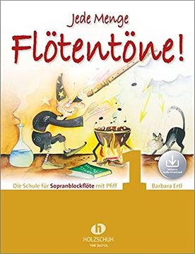 portada Jede Menge Flötentöne! 1 (Mit Audio-Download) (en Alemán)