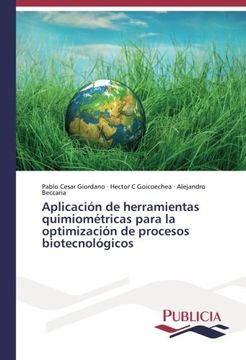 portada Aplicación de herramientas quimiométricas para la optimización de procesos biotecnológicos (Spanish Edition)