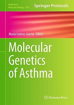 portada Molecular Genetics of Asthma (Methods in Molecular Biology, 1434) (en Inglés)