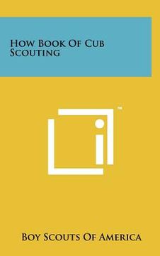 portada how book of cub scouting (en Inglés)
