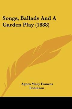 portada songs, ballads and a garden play (1888)