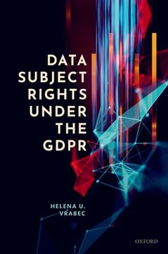 portada Data Subject Rights Under the Gdpr (en Inglés)