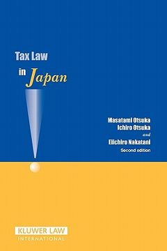 portada tax law in japan, second edition (in English)