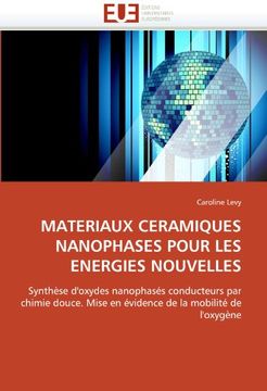 portada Materiaux Ceramiques Nanophases Pour Les Energies Nouvelles