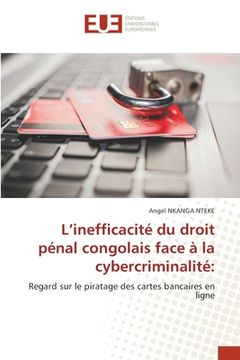 portada L'inefficacité du droit pénal congolais face à la cybercriminalité (en Francés)