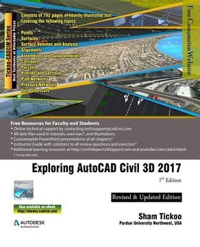 portada Exploring AutoCAD Civil 3D 2017 (en Inglés)