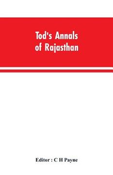 portada Tod's Annals of Rajasthan; The Annals of the Mewar (in English)