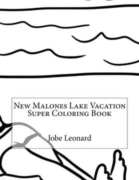 portada New Malones Lake Vacation Super Coloring Book