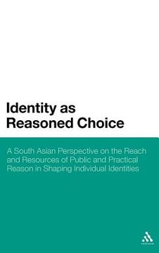 portada identity as reasoned choice