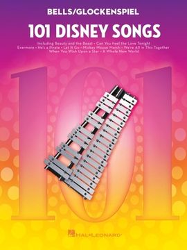 portada 101 Disney Songs for Bells/Glockenspiel (en Inglés)