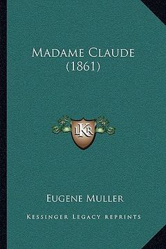 portada Madame Claude (1861) (en Francés)